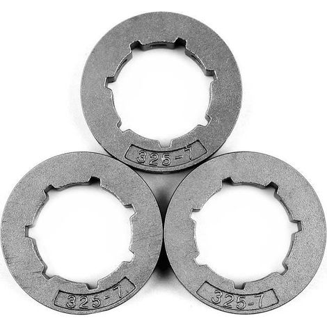 3-teiliges .325 7T Antriebskettenrad für Partner 365, 400, 405, 410, 450, 460, 490, 510, 540, P 400, 500, 510