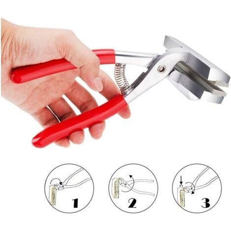 Pince de cadre de civière extra-large en alliage d'aluminium avec poignée rétractable rembourrée et à ressort pour le cadre de civière (1/4)