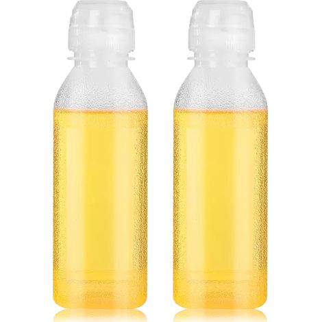 Bouteille À Sauce 2pcs Bouteilles Condiments Plastique Bouteilles En Plastique Squeeze Sauce À Condiments Sauce Bouteilles Distributeur Pour La Moutarde, Ketchup, Mayo, Huile Dolive (500ml2)