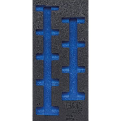 Insert de Servante d Atelier 1/3 Vide - 19 x 3.5 x 40.5 cm - Compatible Servante 4057 - Organisation et Gain de Place - D-Work