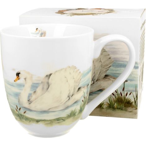 Tazza in porcellana XXL 1000 ml Cigno - Mondo degli uccelli / Animali (1/5)