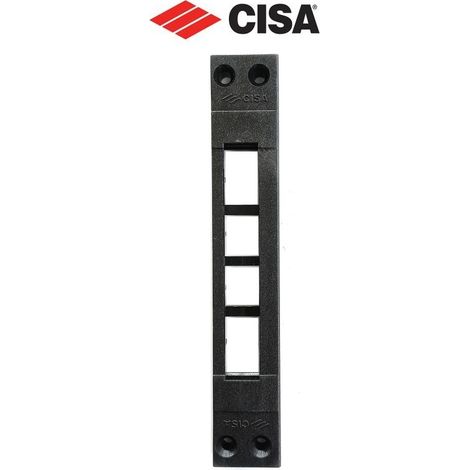 CISA CONTROPIASTRA CONTROPIASTRE IN NYLON PER SERRATURA A RULLO PORTA 06141-40 (1/3)