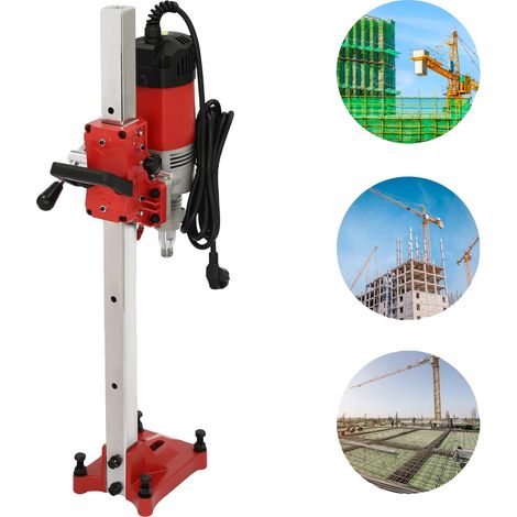 Perceuse à cœur, Puissance 2300W, Profondeur de perçage maximale 80 cm, Diamètre de perçage 0-165 mm, Tension 220 V, Vitesse 740 tr/min (1/5)