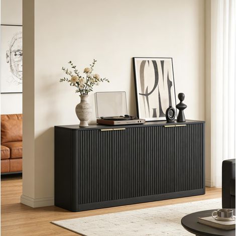 Madia mobile TV 4 ante con contenitore MDF 150 cm OKMYHOME (1/5)
