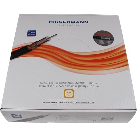 KOKA TRI 6 PE Outdoor coax cable