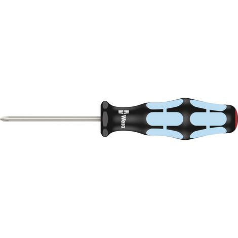 Wera 3350 PH Kreuzschlitz-Schraubendreher, Edelstahl, PH 0 x 60 mm