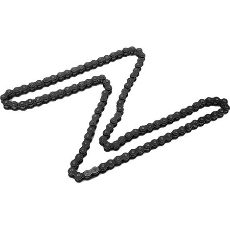 Chaîne à rouleaux 420 pour moto tout-terrain, 106 maillons, compatible Lifan Zongshen Pit Bike SSR XR50 CRF50 (1/3)