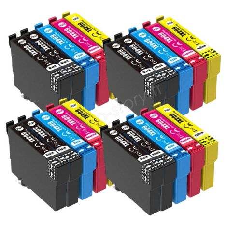 Pack de Cartouches 604 XL Compatibles pour Imprimante EPSON 604 XL