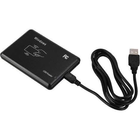 Lecteur de cartes d'identité RFID USB de bureau. lecteur de cartes sans contact (1/5)