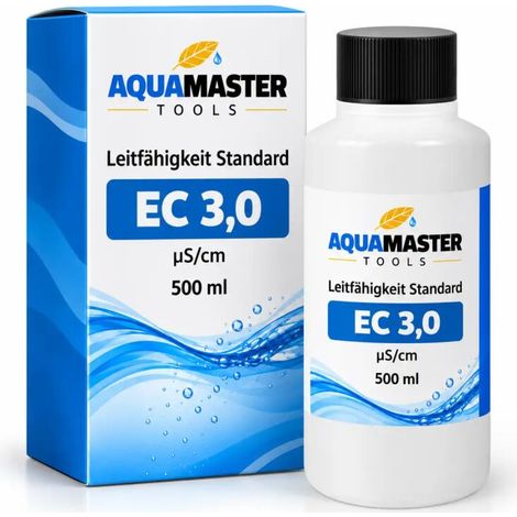 Aqua Master solución de calibración EC 3,0 500 ml (1/5)