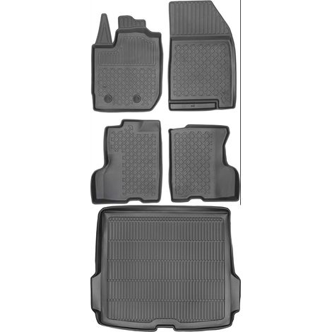 Ensemble de tapis de sol et de coffre pour Dacia Duster SUV à partir de 2018