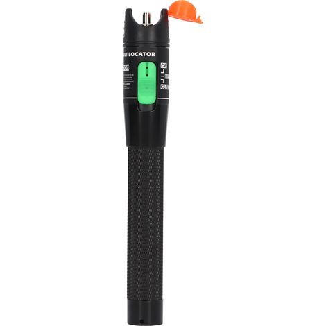 Localisateur visuel de défauts à fibre optique noire, poignée antidérapante, stylo testeur de fibre optique à éclairage rouge ergonomique HT 30 (plus de 30 mW)