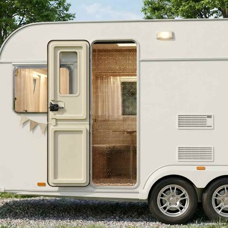 Vidaxl – Moustiquaire de fenêtre en bambou gris foncé 56 x 185 cm – Barrière anti-insectes – Installation facile avec crochets – Pour maisons et restaurants