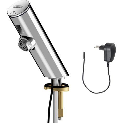 Vanne de support électronique KWC DN15, optoélectronique, avec alimentation enfichable