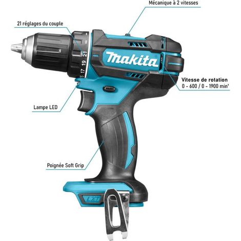 Perceuse visseuse MAKITA DDF482Z - 18V LXT - Machine seule — vue 2