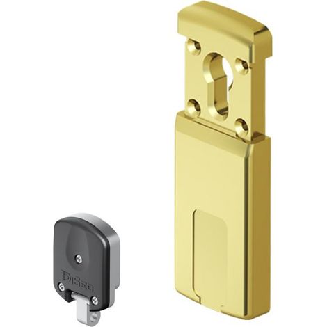 DEFENDER MAGNETICO PER SERRATURE 'MG 310' pvd ottone (1/2)