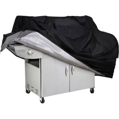 Housse de barbecue pour barbecue, protection de gril imperméable et résistante, grande taille 58 pouces 145 cm (1/5)