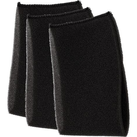 Schaumfilter Schaumstofffilter 3er Pack passend für Scheppach Nass-Trockensauger