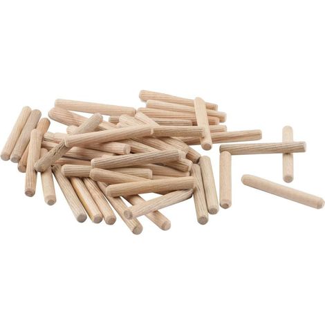 25 pièces Möbel Schrank Schublade Neigung Linie 8 mm Dmr Rund Holz Stecker DE de (1/5)