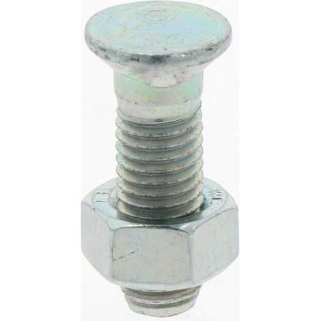 Boulon de charrue avec écrou M12x1,75 longueur 40 mm 10,9 DIN 608 pour charrue 1240HU10