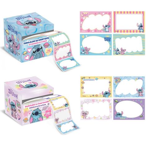 Sticker in einer Box, 72 Stück, Stitch-Mix