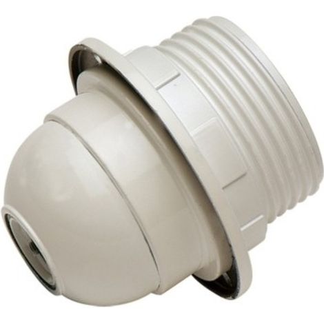 Portalamparas elec 57x55x57 rosc+aran e27 baquel bl famat