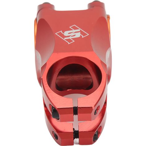 Potence Vélo 70MM Rouge -17°, Légère pour Guidon 35MM et 31.8MM, Compatible VTT et Route (1/5)