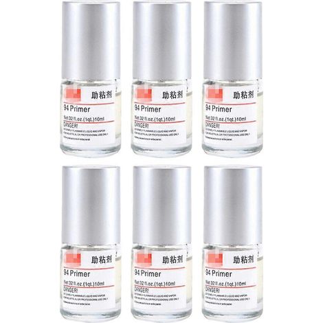 Promoteur d'adhérence automobile (6 flacons de 10 ml) pour ruban adhésif double face-5X2.8cm