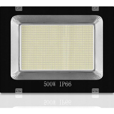 LAMPADA ALOGENA A LED PER ILLUMINAZIONE RARAGE 500W PROIETTORE PER ESTERNI AD ALTA POTENZA (1/5)