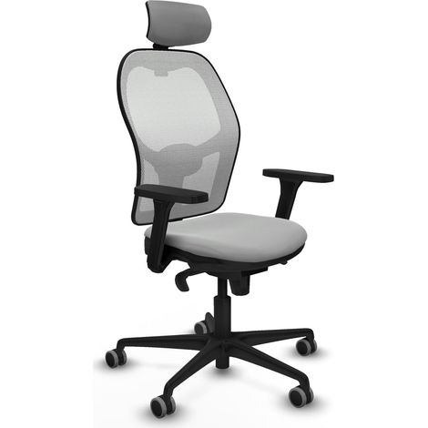 Sedia da ufficio piqueras y crespo Jorquera bianco schiuma iniettata (1/2)
