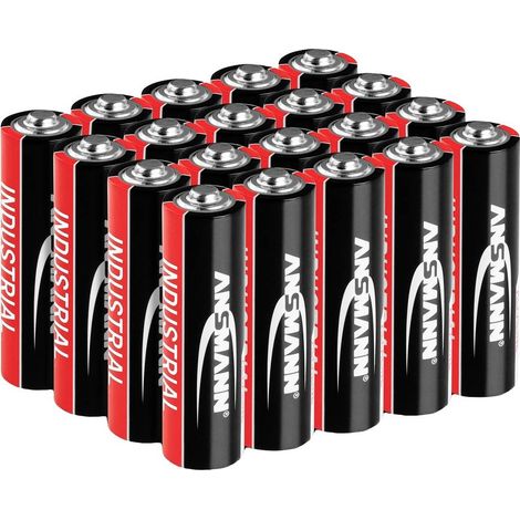 Ansmann Industrial Batteria Stilo (AA) Alcalina/manganese 1.5 V 20 pz.