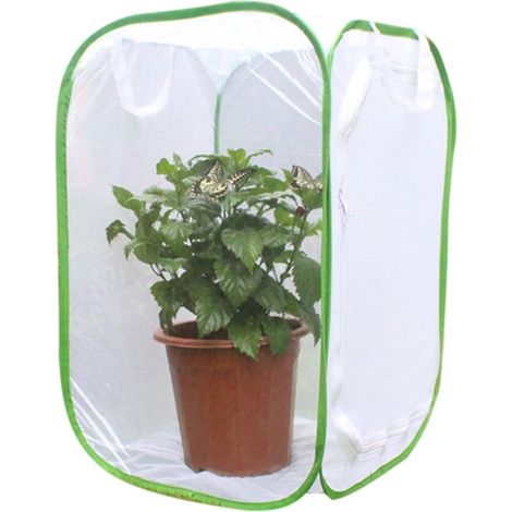 Filet anti-insectes pour plantes, cage à papillons, cage à insectes portable, filet anti-insectes pour plantes, 40 x 40 x 60 cm (1/5)