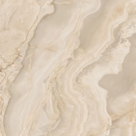 Carrelage sol et mur poli effet marbre Bavaro ambre 120x120 cm - Réflex boutique (1/5)