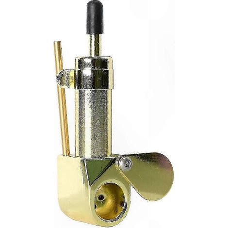 Tuyau en laiton avec boîte de rangement et outils, usinage CNC de précision portable, objet de collection. (1/5)