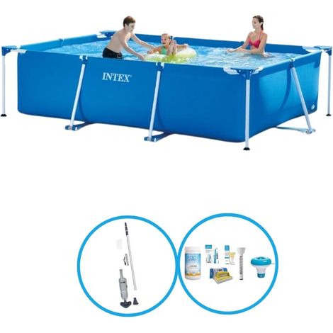 Rechteckiger Frame Pool - 300x200x75 cm - 3-teilig  S22351