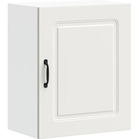 Armario de pared de cocina Kalmar almacenamiento práctico y que optimiza el espacio 50 x 31 x 60 cm madera de ingeniería blanca 020049980 (1/5)