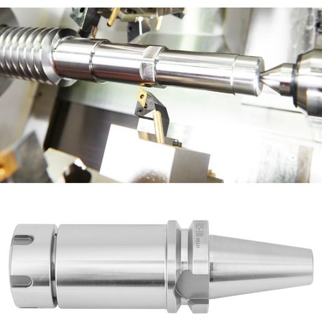 Porte-outil à pince BT30‑ER25‑100 pour tour CNC et fraisage en acier allié 40cr (1/5)