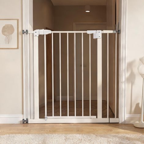 Barrière pour animaux réglable de 74 à 97,5 cm sans perçage (1/5)
