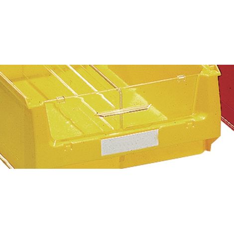TECWERK Frontscheibe passend für Sichtlagerkasten MK4PS glasklar 10St./Btl.