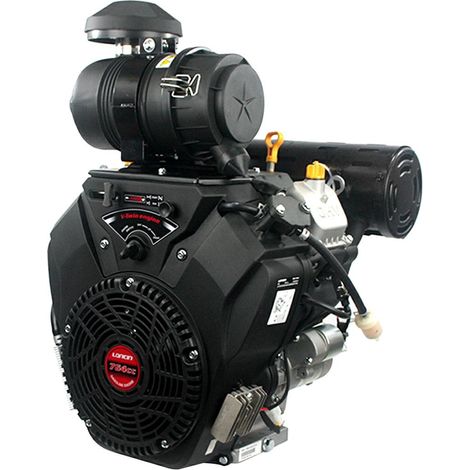 LONCIN 25 HP Motore 4 Tempi Bicilindrico Albero 25,4 mm cilindrico LC2V80FD-A C (1/4)