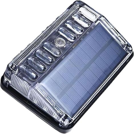 Solarbetriebene Blitzwarnleuchte für Autos (1/5)
