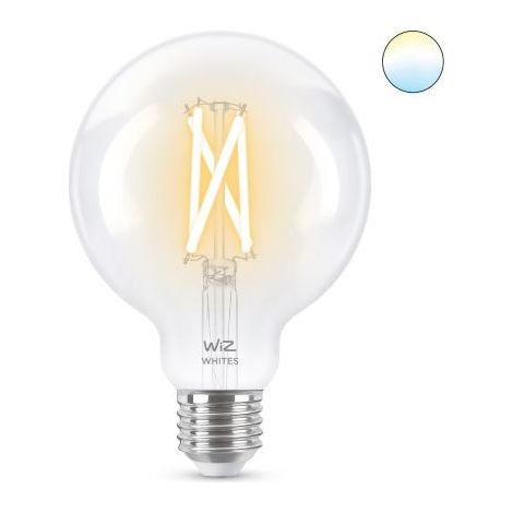 WiZ 8718699786694 LED EEK E (A - G) E27  7 W = 60 W Warmweiß bis Kaltweiß  app-gesteuert 1 St. (1/5)