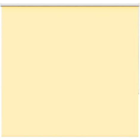 Verdunkelungsrollo Gelb 145x175cm Stoffbreite 141,6cm Polyester
