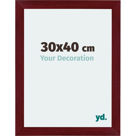 Cadre Puzzle 30x40 cm - Vin Rouge Patiné - MDF - Mura. (1/5)