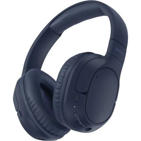 Casque Audio - BELKIN - SoundForm Surround - Sans fil - Bluetooth - Couleur Bleu