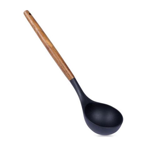 Cuchara de madera de acacia - Ideal para sopas y salsas