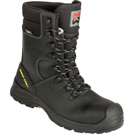 Würth Modyf – Bottes de sécurité imperméables S3 Grado X – Coque composite – Semelle anti-perforation textile – Imperméable jusqu'à 7 heures – Vibram antidérapante