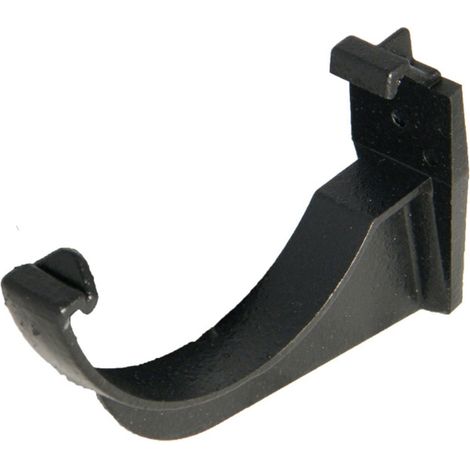 FloPlast Half Round Cast Iron Effect Fascia Bracket (1/2)