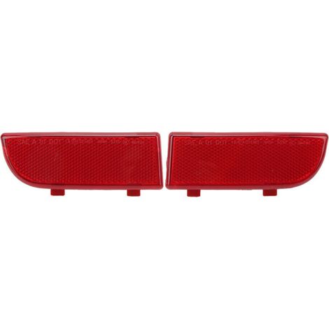 1 Paar hinterer Stoßstangenreflektor 6398260440 Links rechts roter Rücklichtersatz für Mercedes -Benz Vito W639 2003–2015 (1/4)