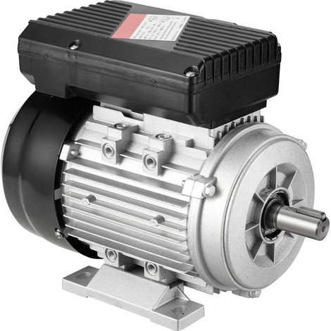 Mophorn Motore Elettrico 0,55KW 1400 Giri/min, CA 220240V 4,5A, 80, Telaio B3, Motore Compressore deAria Monofase,Albero Chiavetta 19mm, Rotazione CW/CCW per Macchine Agricole e Attrezzature Generali (1/5)